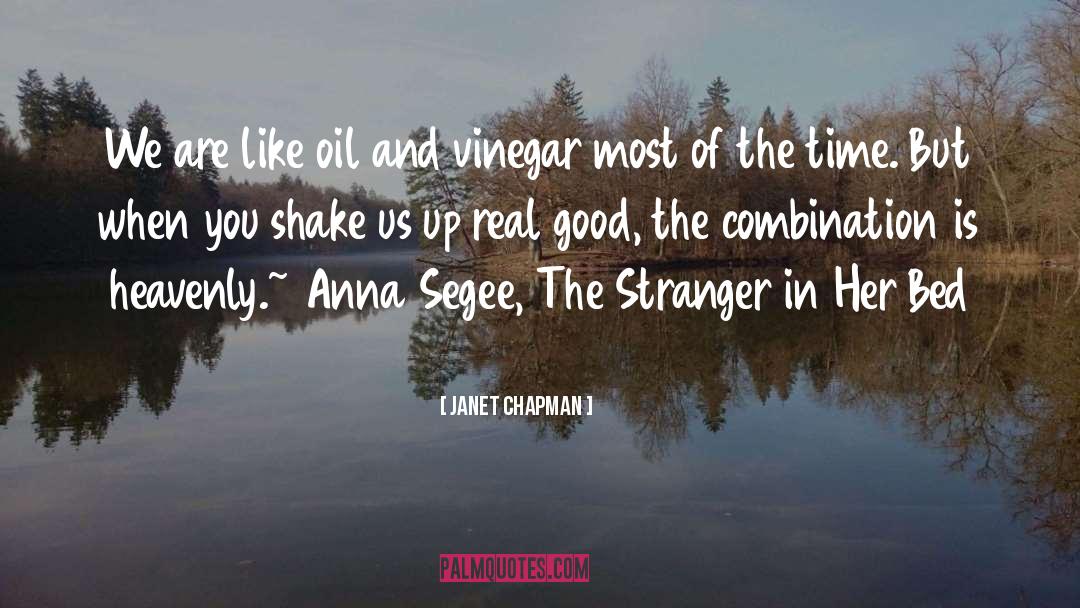 Oil And Vinegar quotes by Janet Chapman