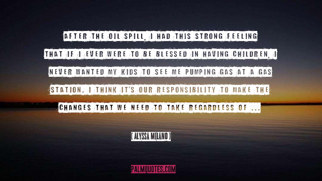 Oil Companies quotes by Alyssa Milano