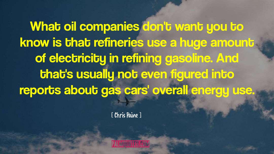 Oil Companies quotes by Chris Paine