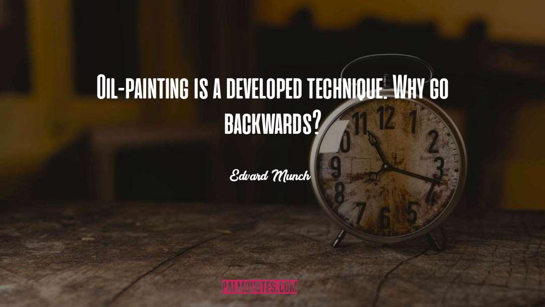 Oil Painting quotes by Edvard Munch