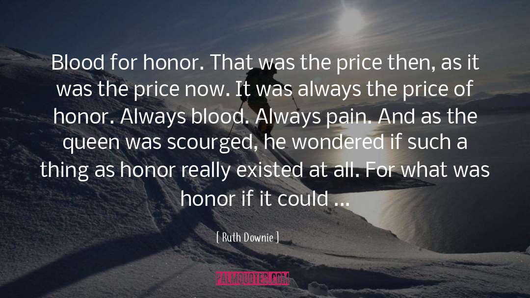 Oil Price quotes by Ruth Downie