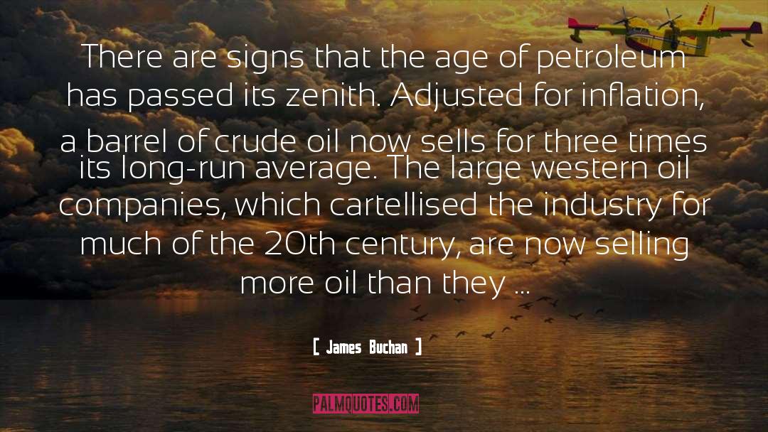 Oil quotes by James Buchan