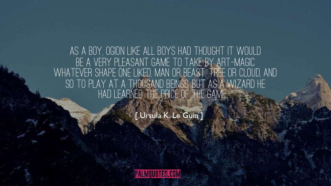 Okay Sorcerer quotes by Ursula K. Le Guin