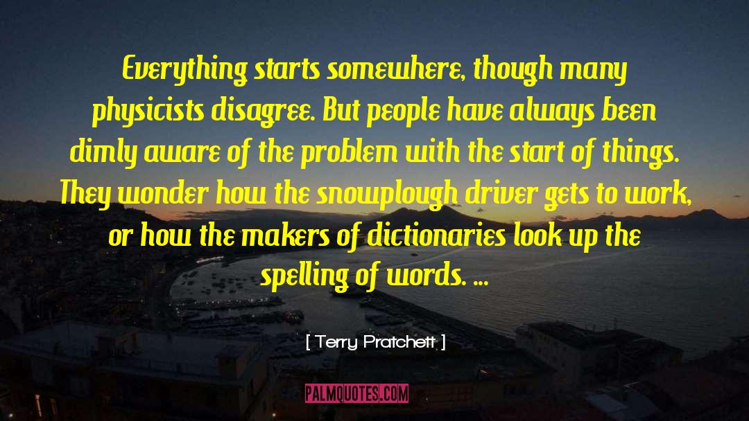 Okayed Spelling quotes by Terry Pratchett