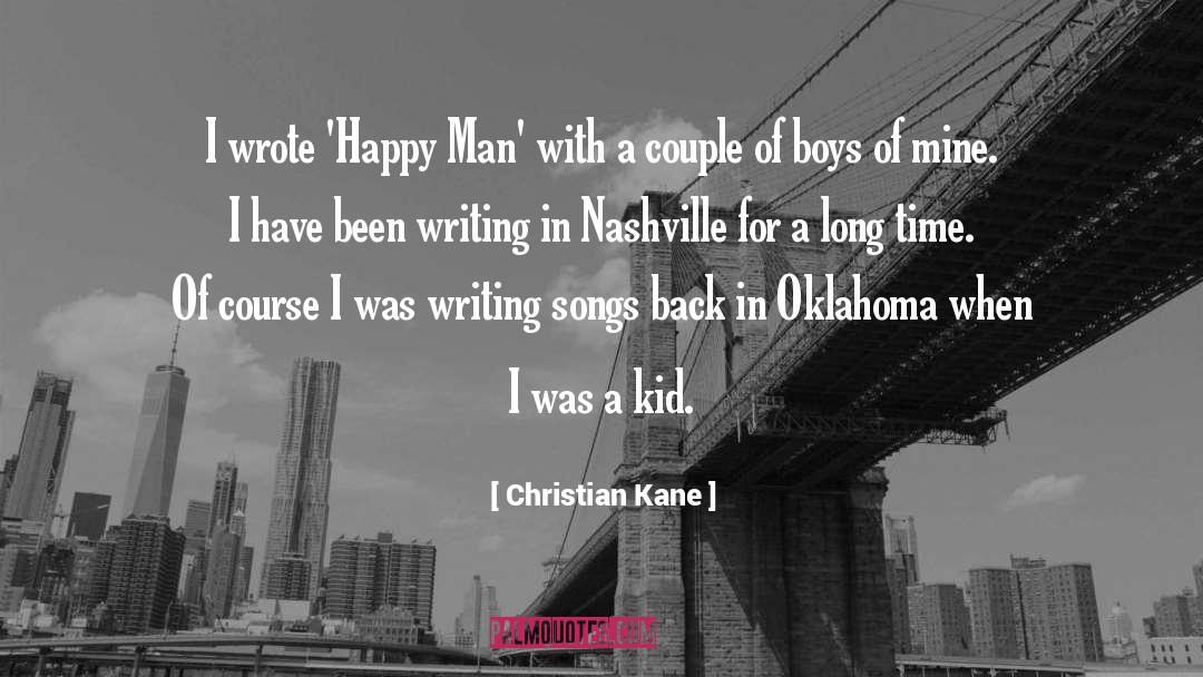 Oklahoma quotes by Christian Kane