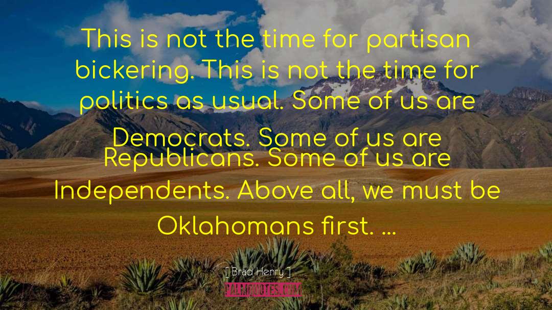 Oklahomans quotes by Brad Henry