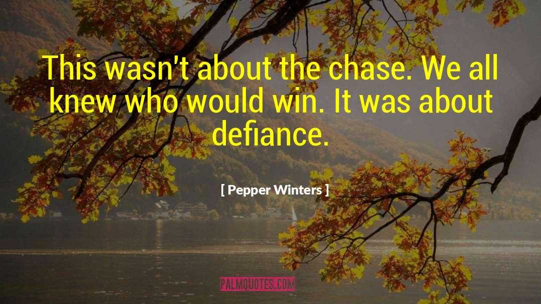 Okuleys Defiance quotes by Pepper Winters
