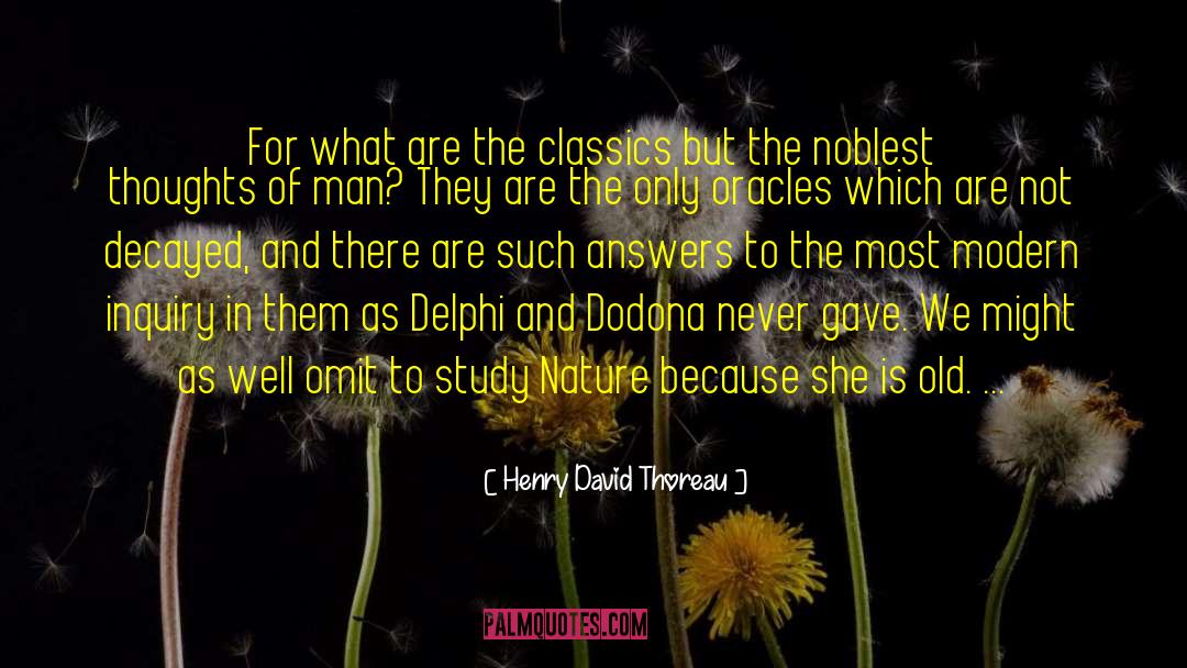 Old Advert quotes by Henry David Thoreau