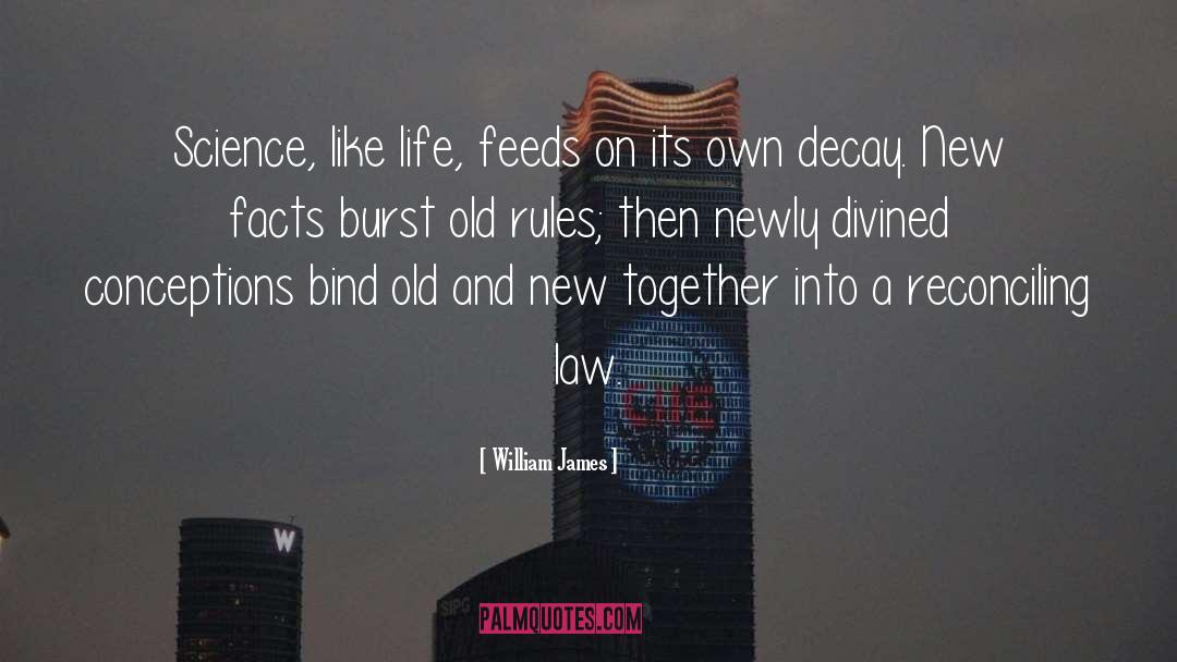 Old And New quotes by William James
