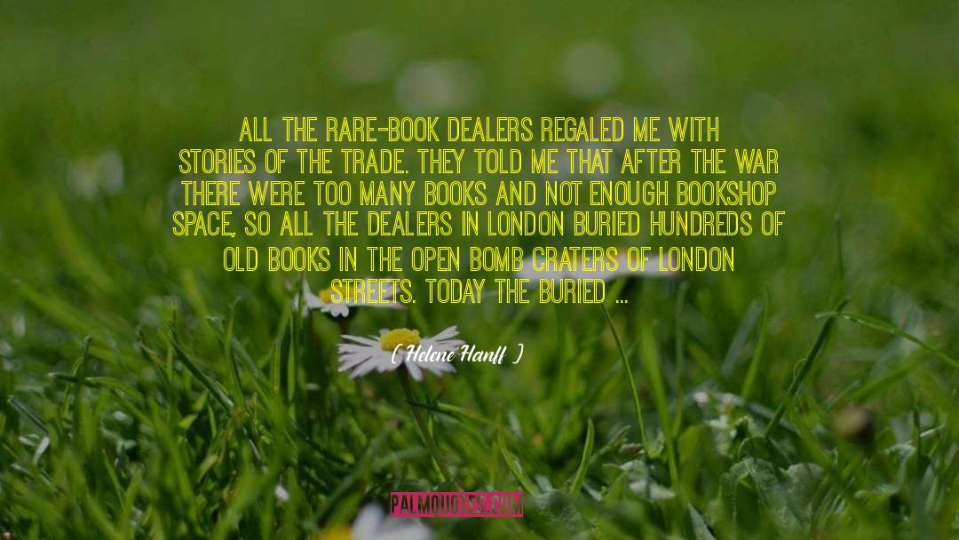 Old Book quotes by Helene Hanff