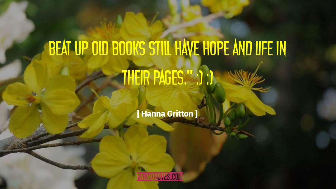 Old Books quotes by Hanna Gritton