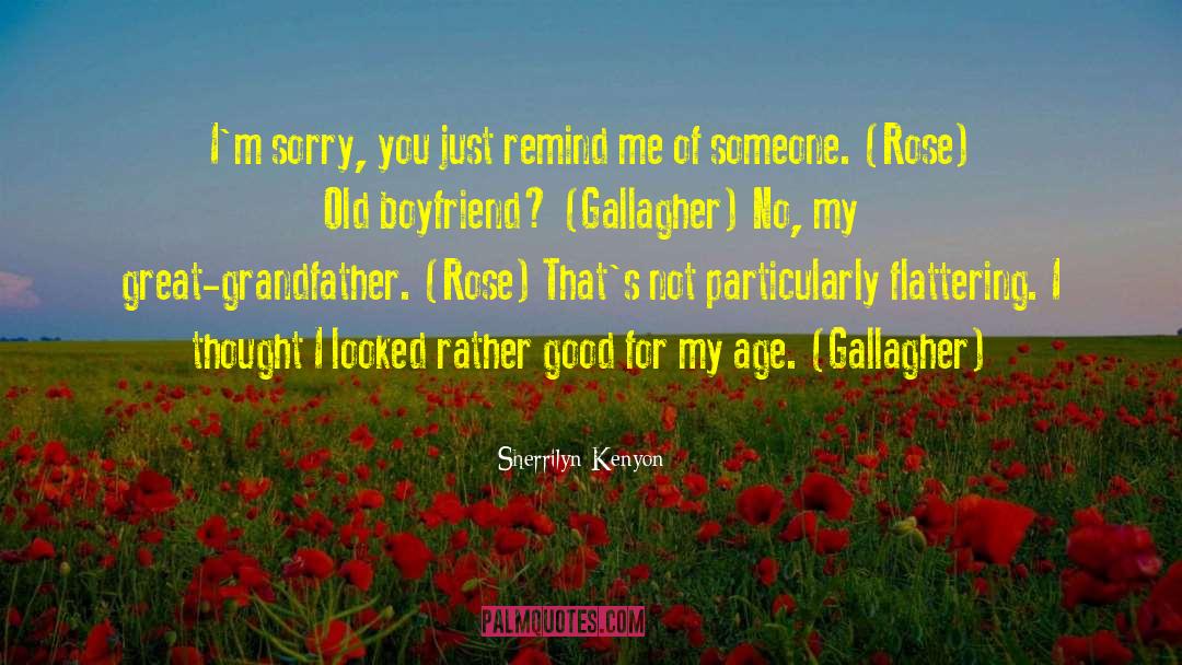 Old Boyfriend quotes by Sherrilyn Kenyon