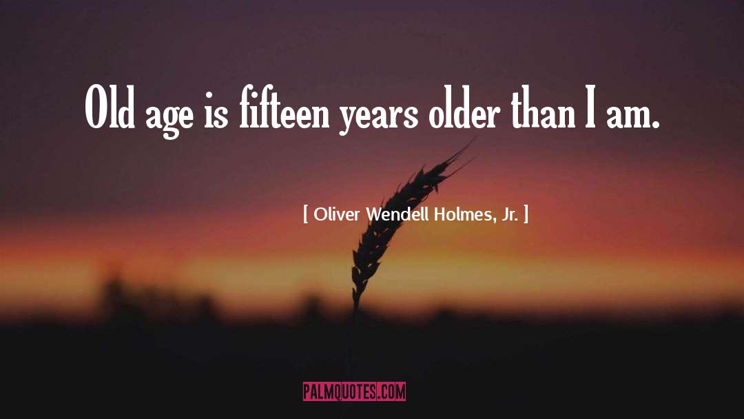 Old Churches quotes by Oliver Wendell Holmes, Jr.
