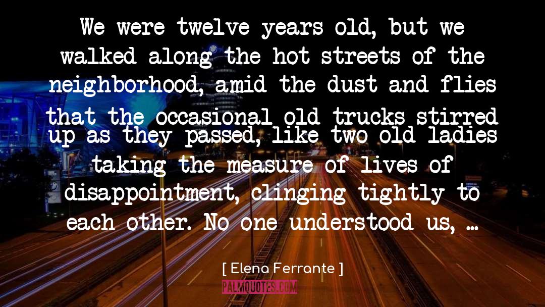 Old Crap quotes by Elena Ferrante