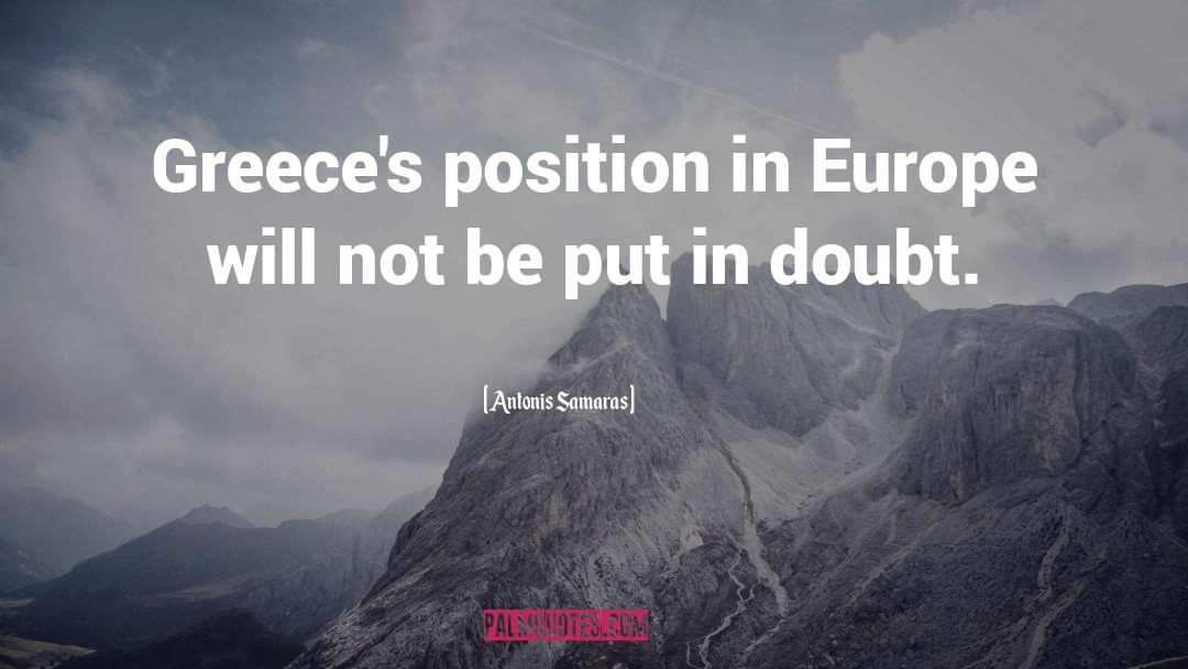 Old Europe quotes by Antonis Samaras