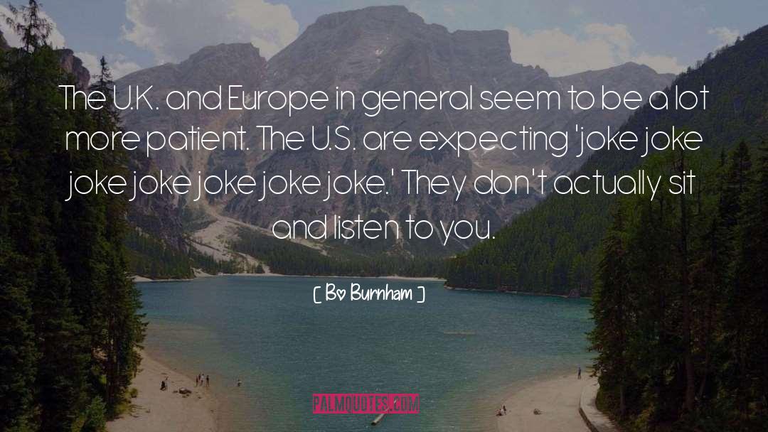 Old Europe quotes by Bo Burnham
