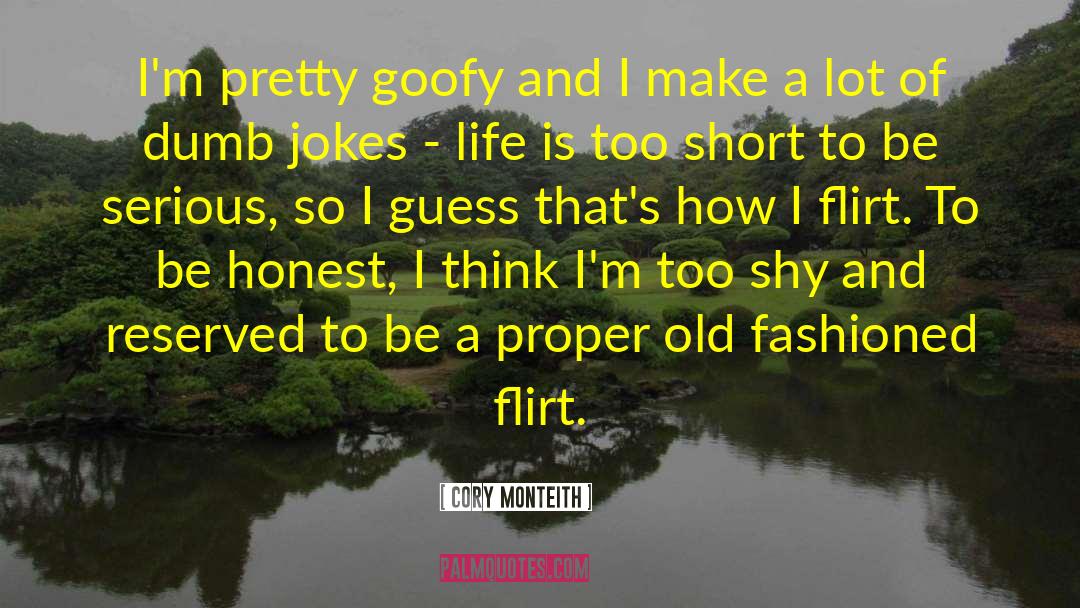 Old Fashioned Clothing quotes by Cory Monteith