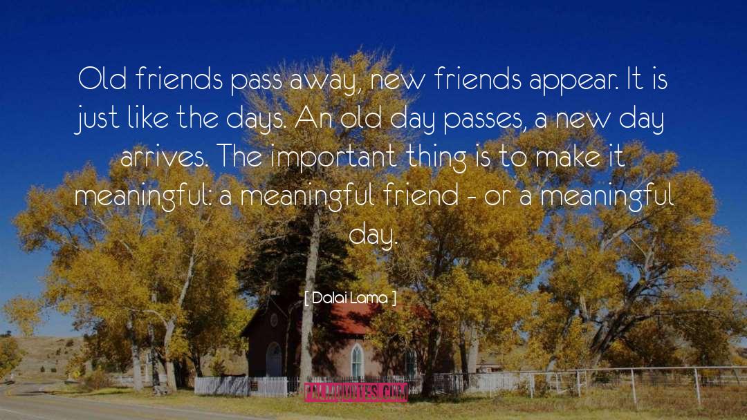 Old Friends quotes by Dalai Lama