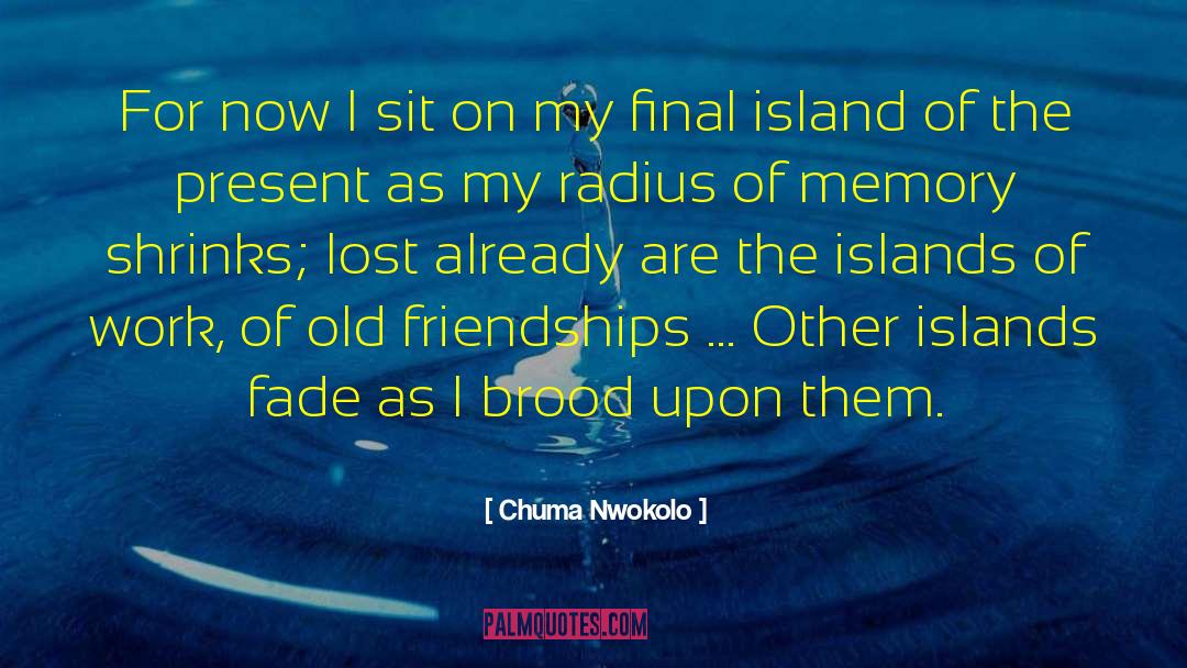 Old Friendships quotes by Chuma Nwokolo