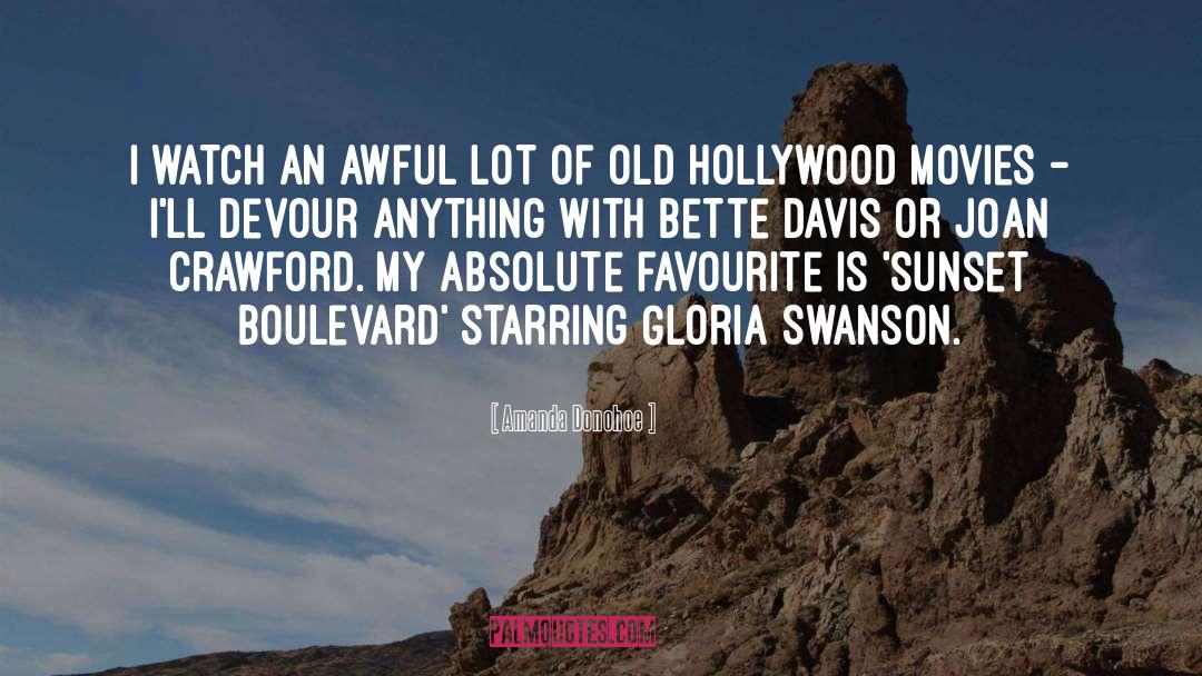Old Hollywood quotes by Amanda Donohoe