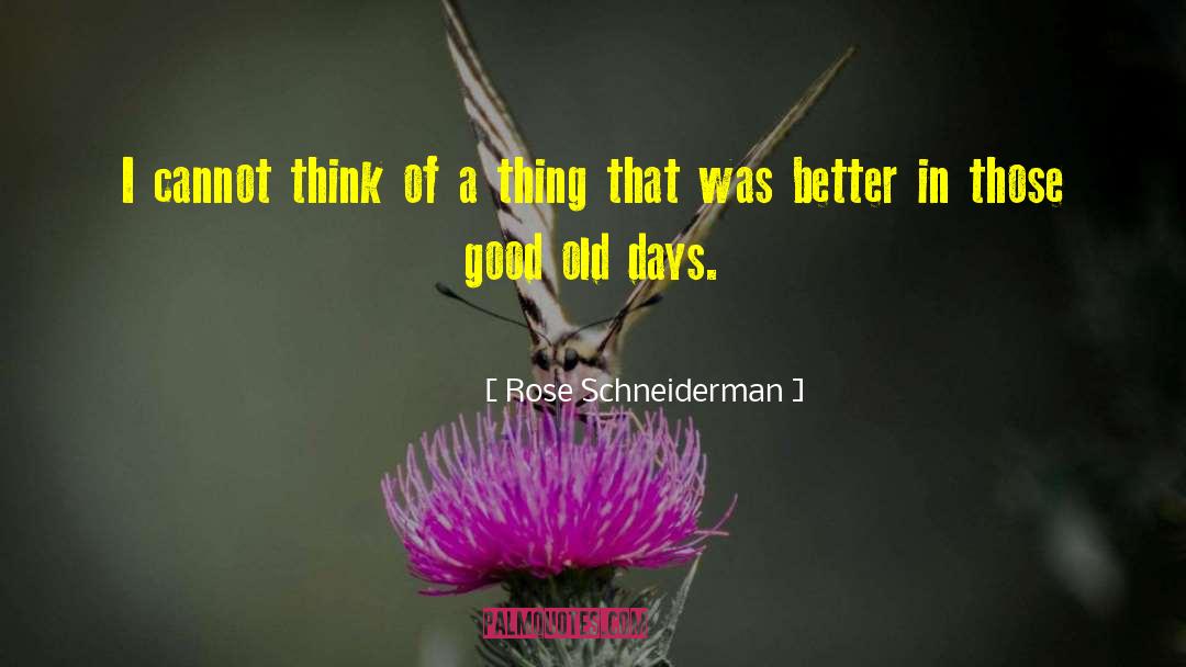 Old Jurist quotes by Rose Schneiderman