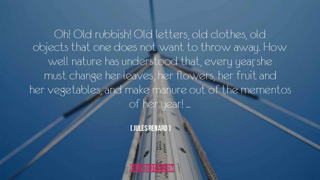 Old Letters quotes by Jules Renard