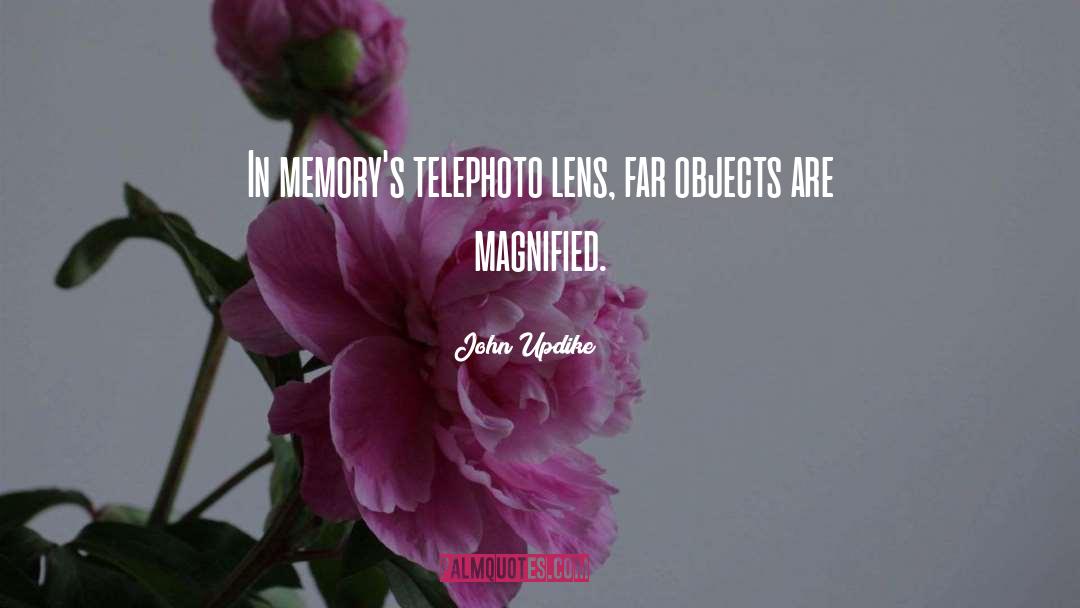 Old Memories quotes by John Updike