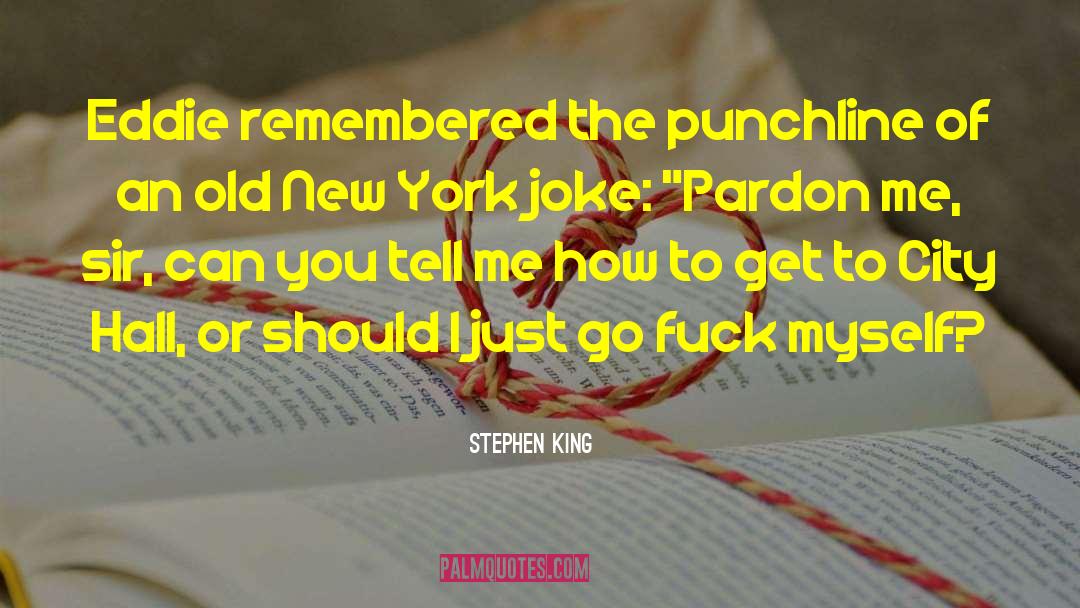 Old New York quotes by Stephen King