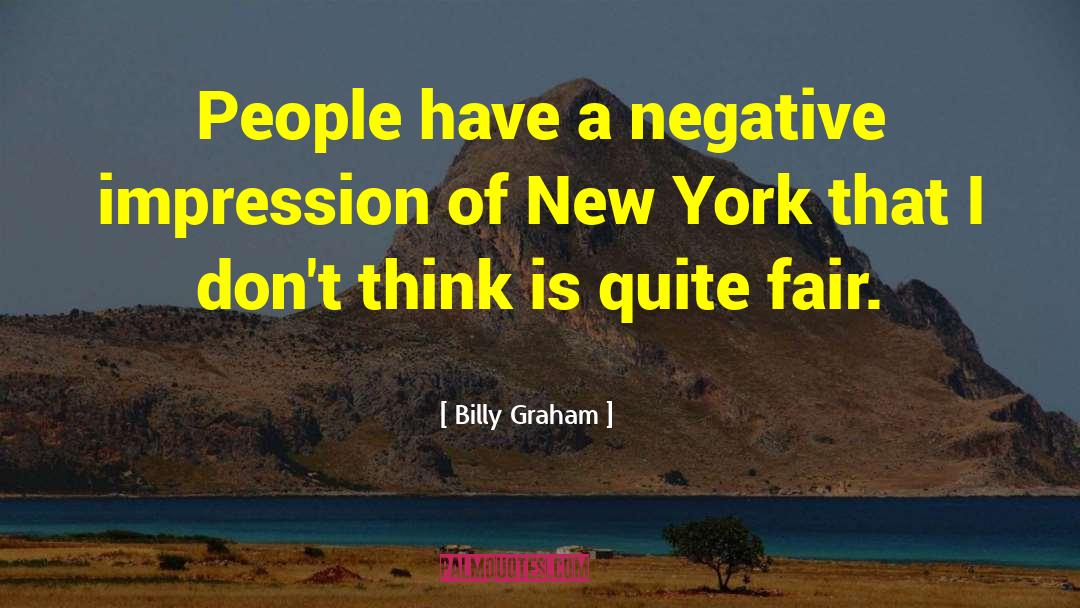 Old New York quotes by Billy Graham