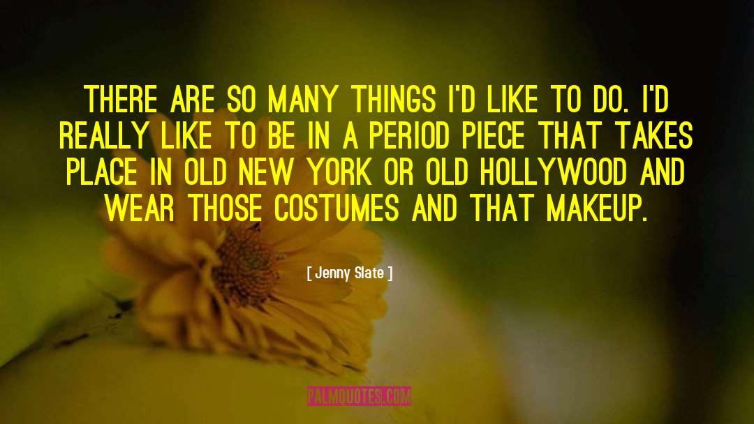 Old New York quotes by Jenny Slate