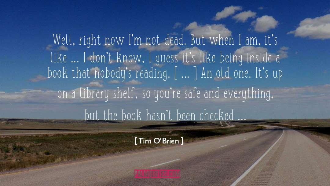 Old One quotes by Tim O'Brien