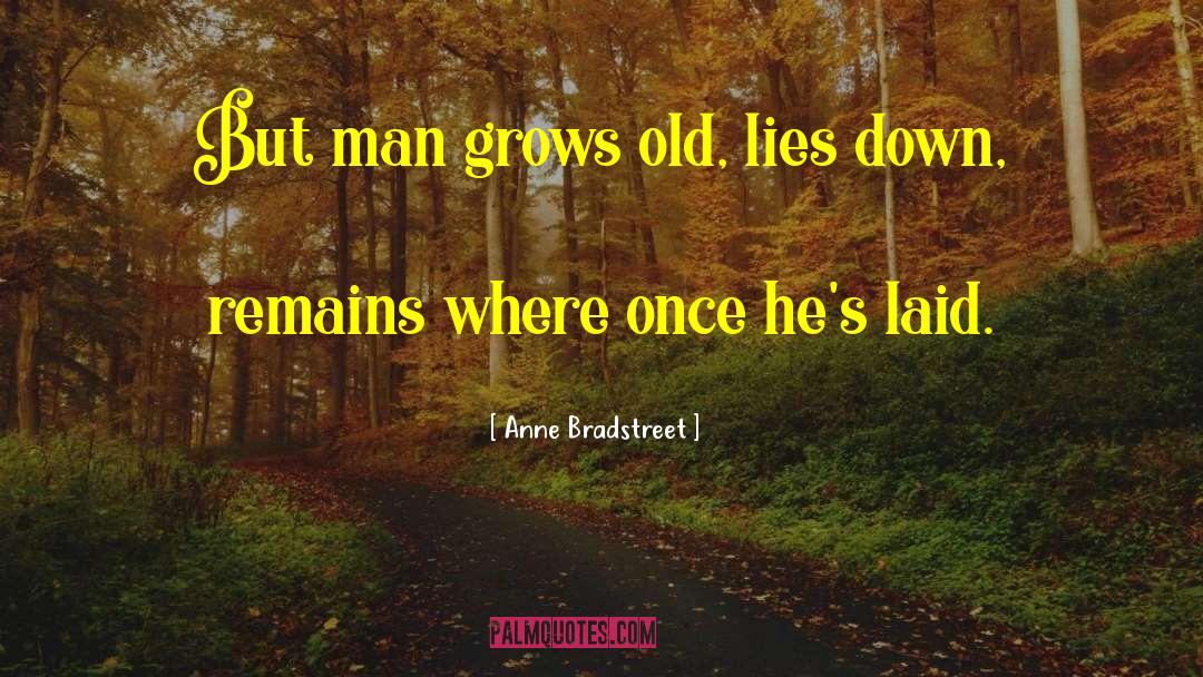 Old Place quotes by Anne Bradstreet