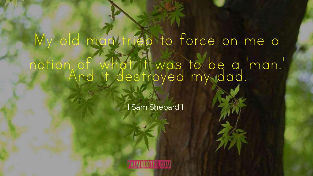 Old Religion quotes by Sam Shepard