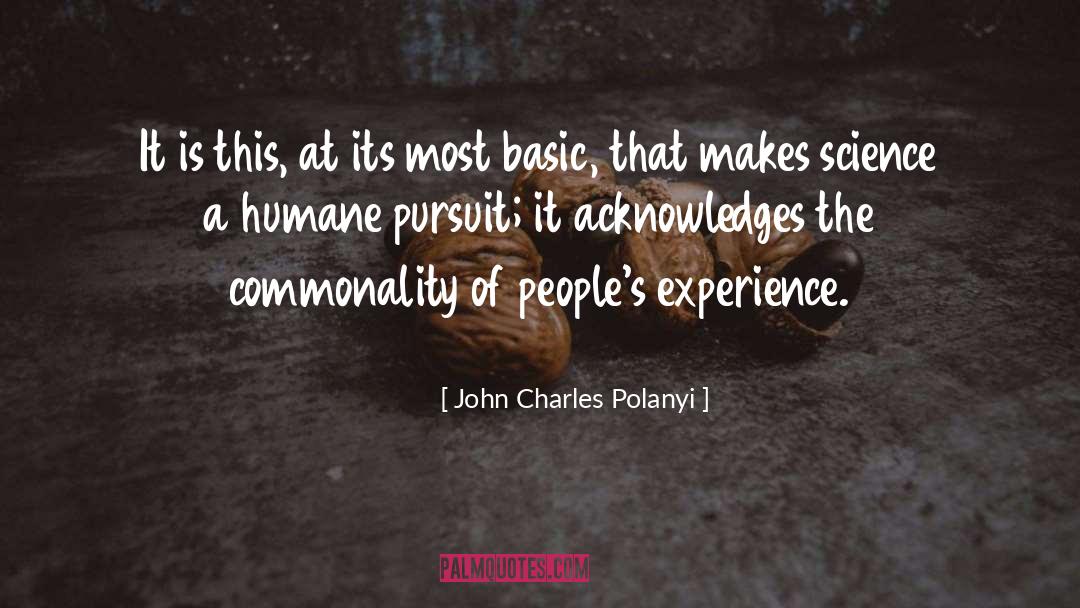 Old Science quotes by John Charles Polanyi