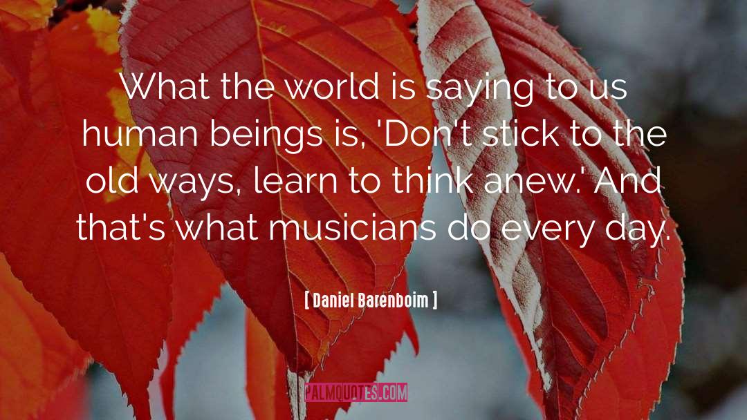 Old Simon quotes by Daniel Barenboim