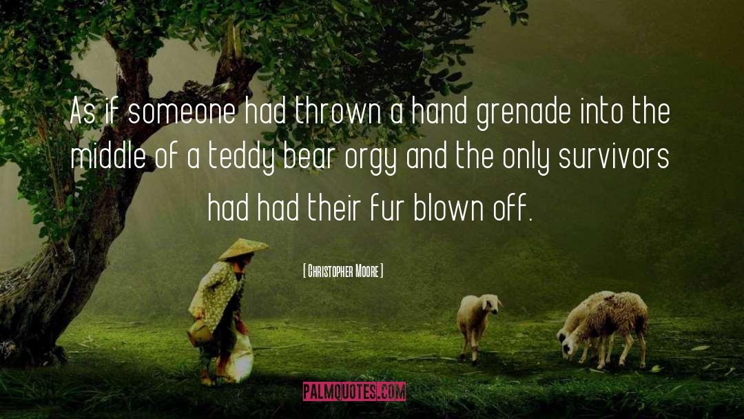 Old Teddy Bears quotes by Christopher Moore