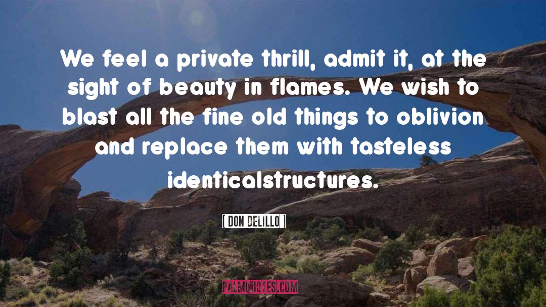Old Things quotes by Don DeLillo