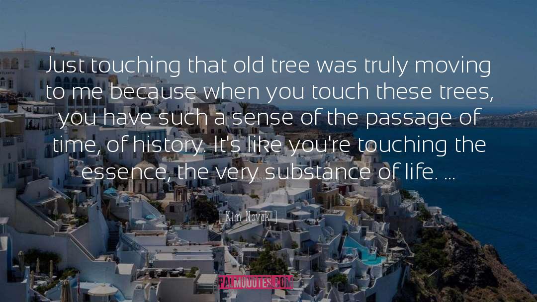 Old Trees quotes by Kim Novak