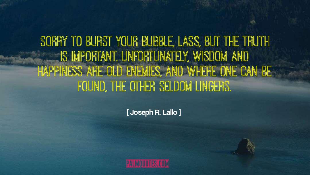 Old Wit quotes by Joseph R. Lallo