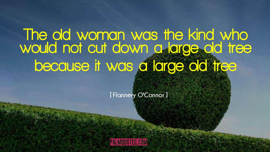 Old Woman quotes by Flannery O'Connor