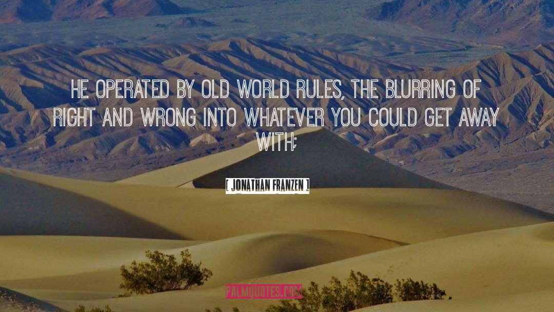 Old World quotes by Jonathan Franzen