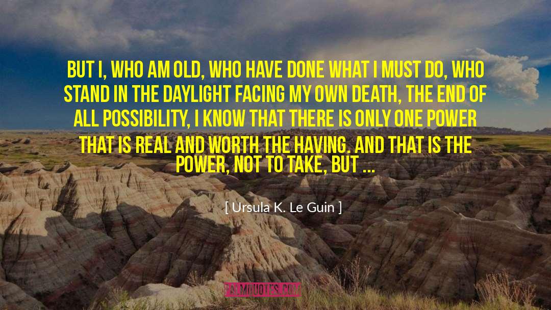 Old Year quotes by Ursula K. Le Guin