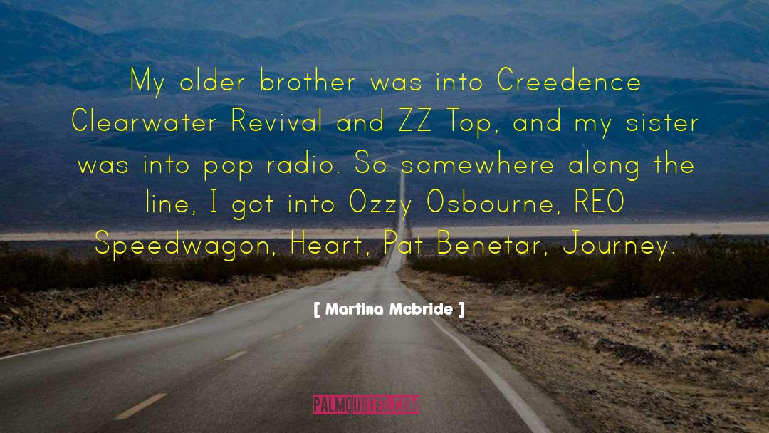 Older Brother quotes by Martina Mcbride