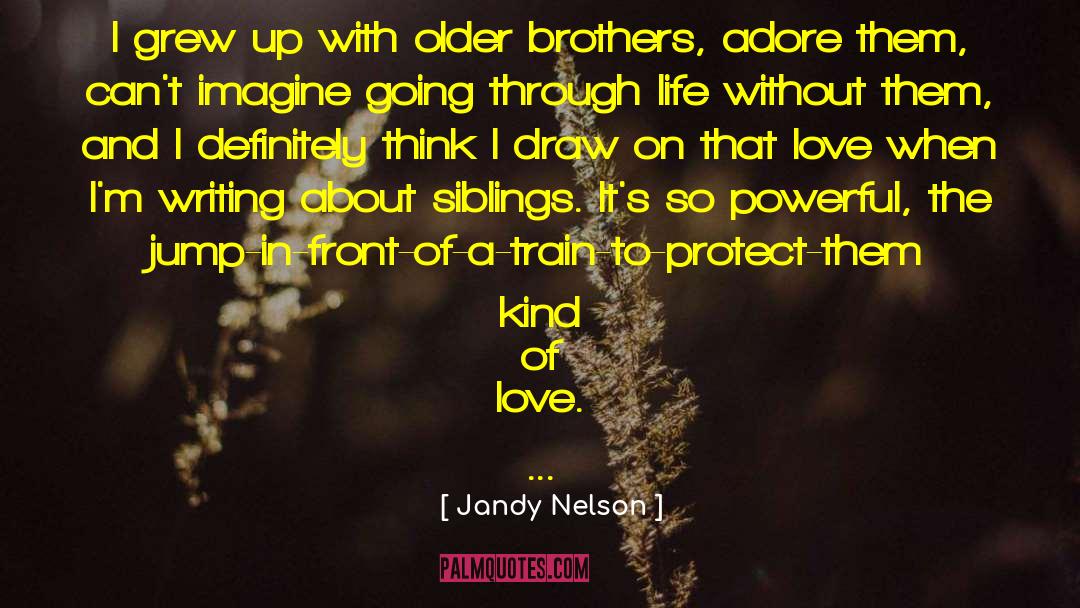 Older Brothers quotes by Jandy Nelson