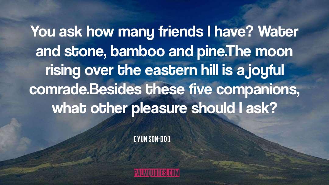 Older Friends quotes by Yun Son-do