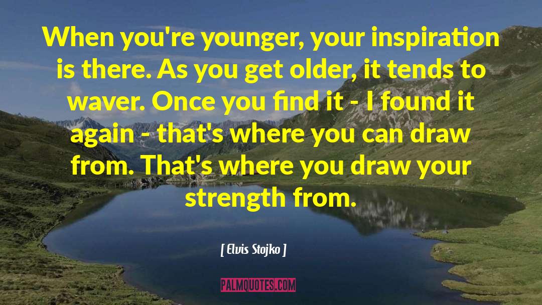 Older Generation quotes by Elvis Stojko