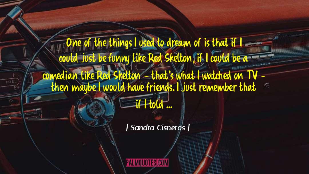 Older I Get Funny quotes by Sandra Cisneros