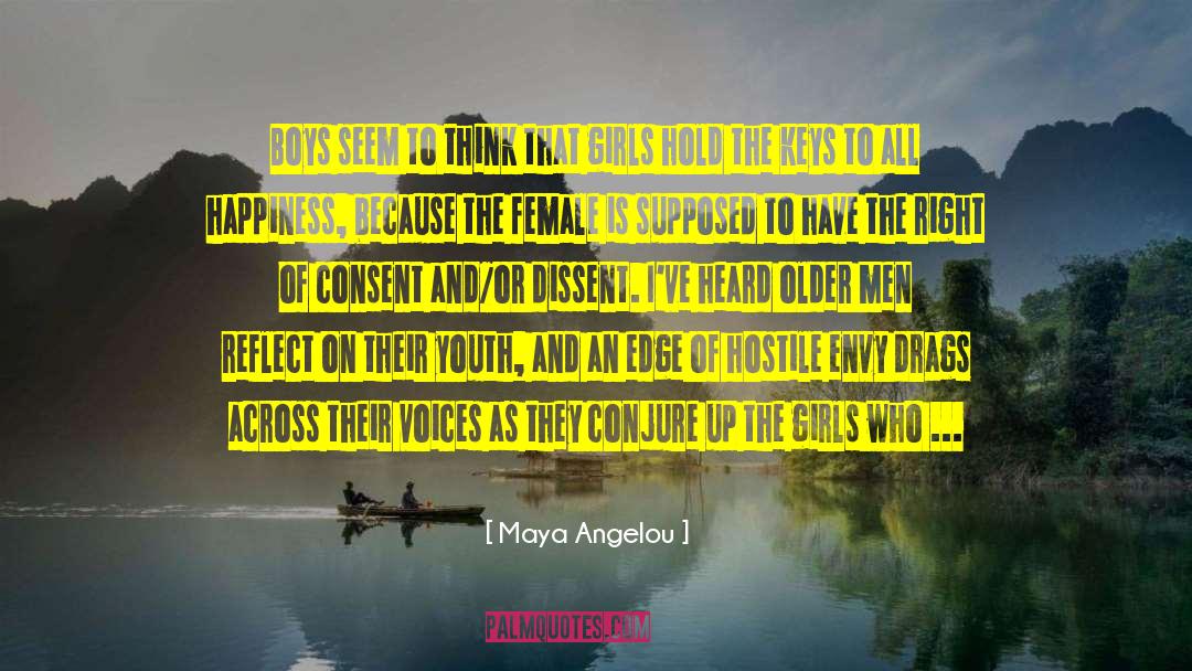 Older Men quotes by Maya Angelou