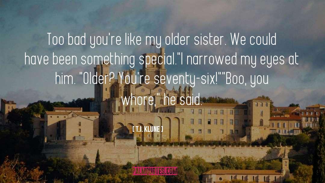 Older Sister quotes by T.J. Klune