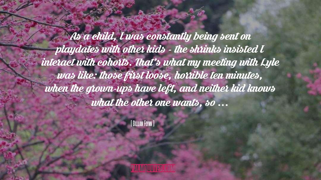 Oldest Child quotes by Gillian Flynn